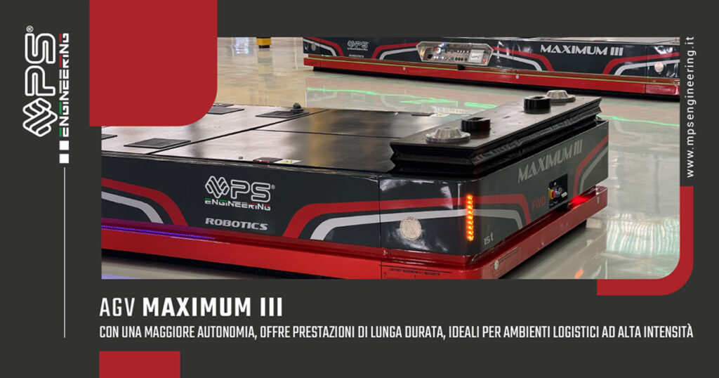 veicolo a guida automatica AGV di MPS Engineering
