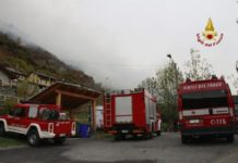 Incendio in ospizio, tre intossicati