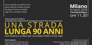 90 anni on the road, mostra e libro Anas