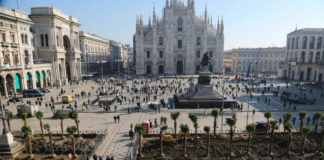 STARBUCKS ARRIVA A MILANO IN AUTUNNO 2018 E INSTALLA UN GIARDINO ESOTICO IN PIAZZA DUOMO.