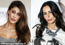 Nina Moric e Belen a luglio in aula