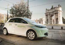 A Milano car sharing elettrico per ditte