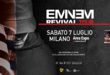 Eminem in concerto a Milano con il Tour Revival 2018.