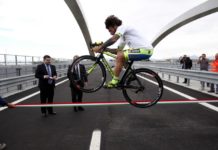 Brumotti in bici tra i Luoghi del Cuore