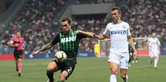 Serie A: il Sassuolo batte l’Inter 1-0, decide Berardi su rigore