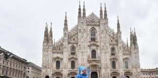 Pioggia a Milano, neve in Valtellina