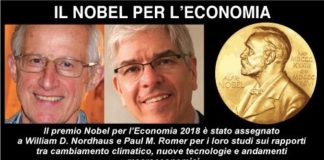 Nobel per l’Economia a Nordhaus e Romer.