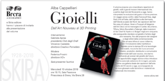 Gioielli, dall’Art Nouveau al 3D printing, presentazione del libro di Alba Cappellieri mercoledì 10 alla Pinacoteca di Brera.