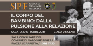 Psicanalisi e infanzia, sabato 20 a Gardone Riviera il secondo incontro.