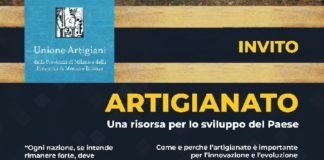 Artigianato, una risorsa per lo sviluppo del Paese, incontro venerdì 16 novembre a cura di Unione Artigiani.
