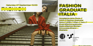 Gli studenti dell’Accademia della Moda di Napoli al Base di via Bergognone.
