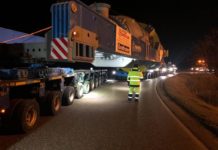Trasporto eccezionale da 600 tonnellate