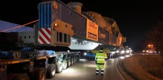 Trasporto eccezionale da 600 tonnellate
