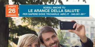 Tornano le Arance della Salute AIRC, sabato 26 in 3000 piazze italiane.
