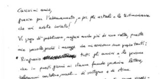 Formigoni scrive a Tempi dal carcere.