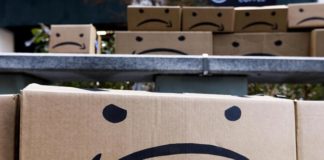 Amazon, la protesta dei driver.