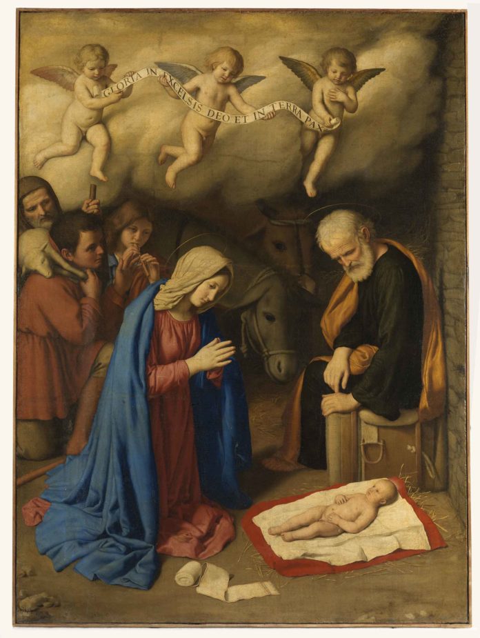 Adorazione dei pastori_Sassoferrato_Museo di Capodimonte