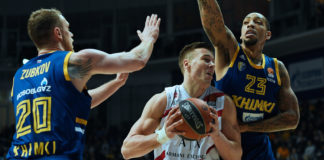Olimpia, vittoria al cardiopalma a Mosca in Eurolega.