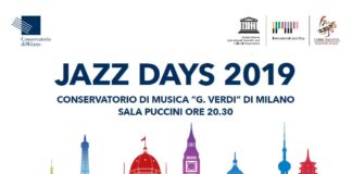International Jazz Day, 2 concerti lunedì 29 e martedì 30 al Conservatorio Verdi.