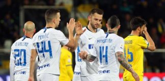 Inter, 3-1 a Frosinone e terzo posto consolidato.