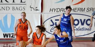 Basket Canegrate, la prima squadra sconfitta dalla BFM, 5 atlete nella finale dello studentesco a 3.