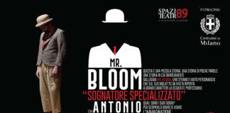 Mr. Bloom, sognatore specializzato, sabato 13 allo Spazio Teatro 89 per AVS.