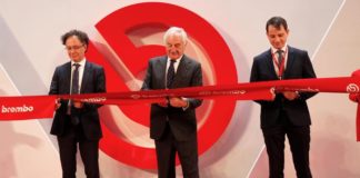 Brembo inaugura nuovo polo a Nanchino