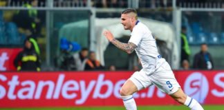 Icardi torna e segna su rigore, poker dell’Inter a Genova.