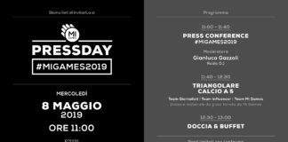 Mi Games, presentazione dell’edizione 2019 l’8 maggio al Centro Sportivo Masseroni Marchese.