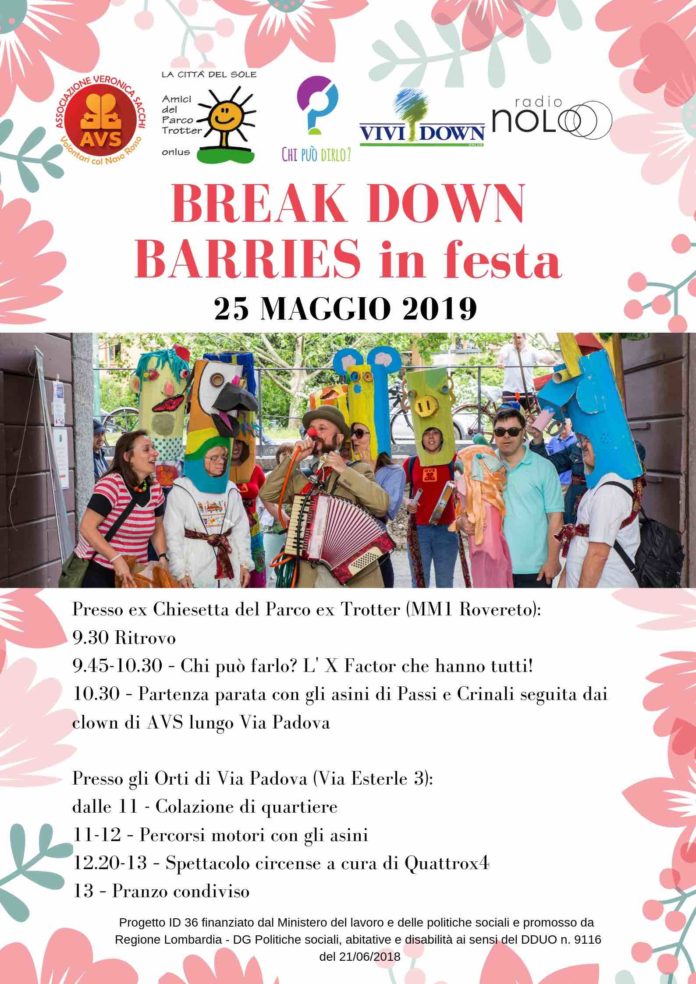 Evento finale BREAK DOWN BARRIES bassa
