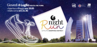 Night Run: una corsa sotto le stelle a CityLife Shopping District.