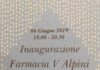 Inaugurazione Farmacia in Largo V Alpini giovedì 6.