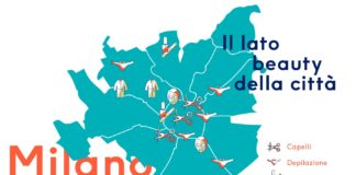 La mappa della bellezza a Milano a cura di Treatwell.