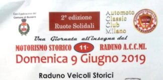Ruote solidali, raduno auto d’epoca per beneficenza domenica 9 a Bussero.