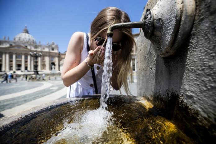 Heatwave in Roma