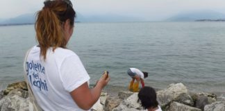 La Goletta dei Laghi sul Garda lombardo: due i punti giudicati “fortemente inquinati”.