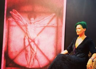 La Donna Vitruviana di Adele Ceraudo a Forte dei Marmi.