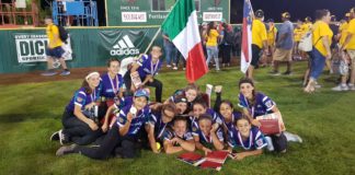 Little League Softball World Series – terzo posto Lombardia.