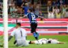 Un colpo di testa del “gigante” Sensi basta all’Inter per stendere l’Udinese.