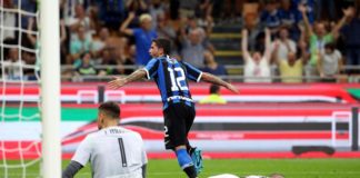 Un colpo di testa del “gigante” Sensi basta all’Inter per stendere l’Udinese.
