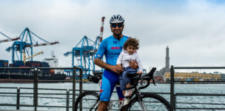 Filippo Minuto Ironman per i bambini ammalati di neuroblastoma.
