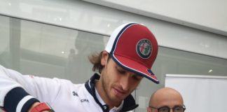 Eccellenze Campane protagonista nel box Alfa Romeo al GP di Monza, Giovinazzi chef d’eccezione.