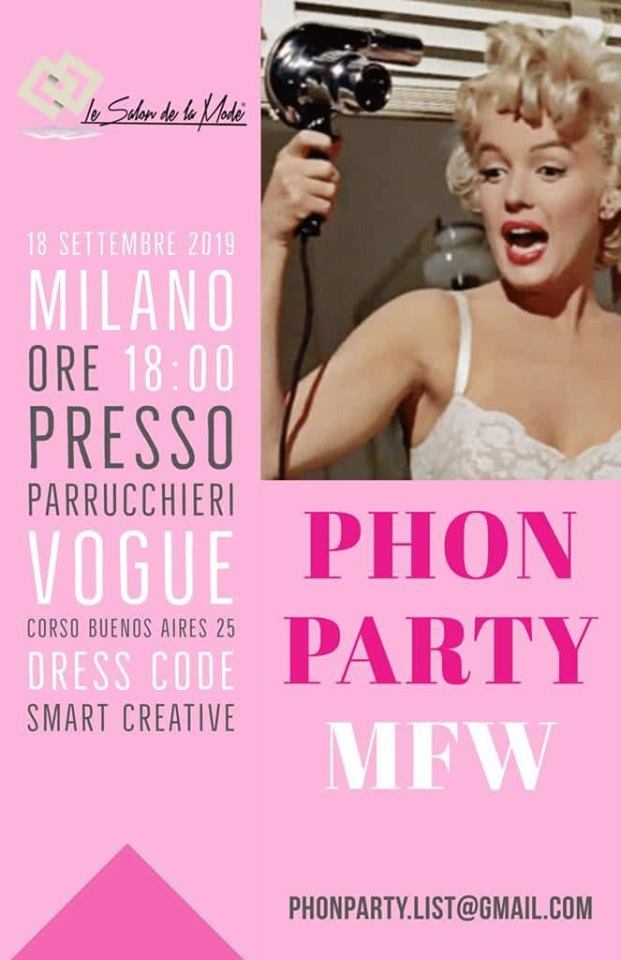 Locandina phon party