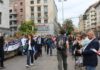 Contro il furto di bambini, manifestazione davanti al Tribunale.