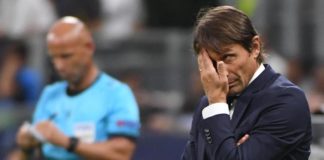 Inter, passo falso in Champions, solo un pari in casa con lo Slavia Praga. Conte si scusa.