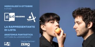 La Rappresentante di Lista a WeReading mercoledì 9.