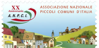Piccoli Comuni, il francobollo di Poste Italiane.