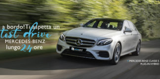 Test drive da Primerent su Mercedes Benz sabato 12 e domenica 13.