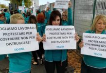 I lavoratori Tigotà rivendicano il diritto al lavoro: non si può paralizzare l’azienda.