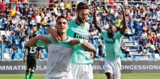 Inter, vittoria con brivido a Sassuolo, doppiette per Lautaro e Lukaku ma rischio finale.